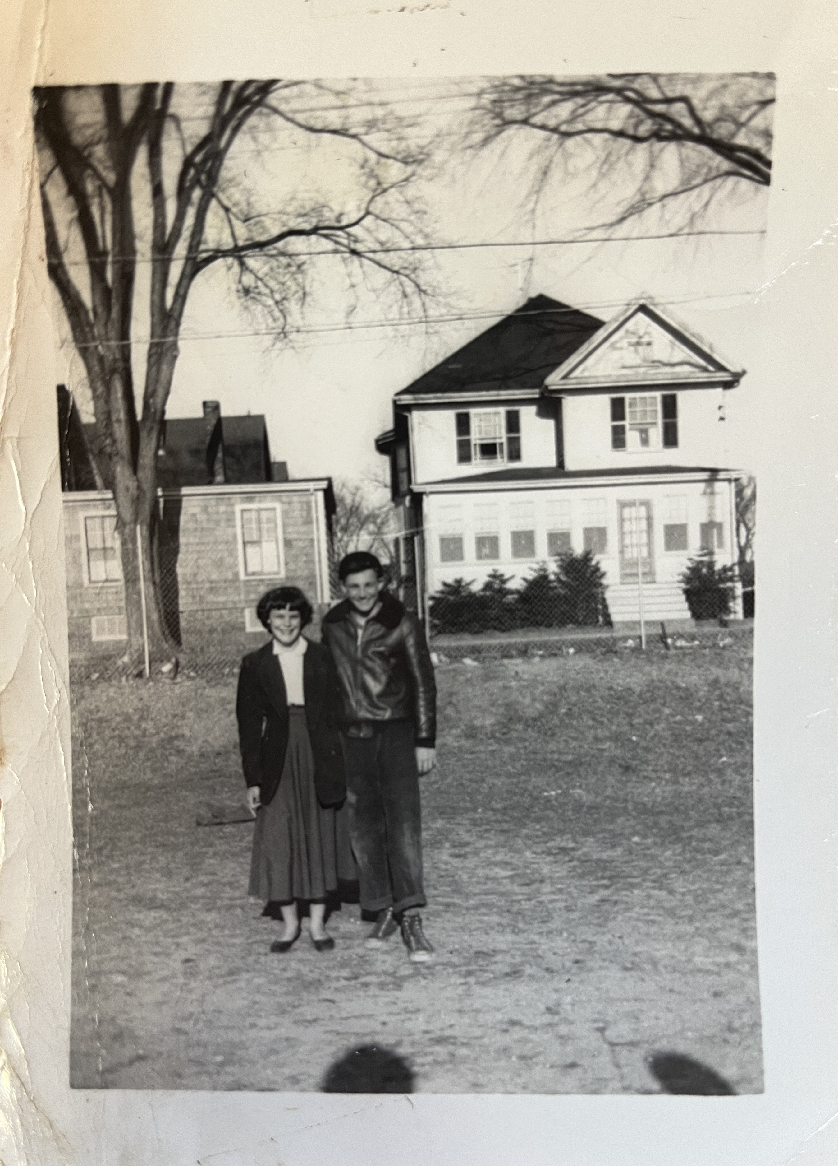 Uncle Tommy and Maggie on Goat Hill, 1950s